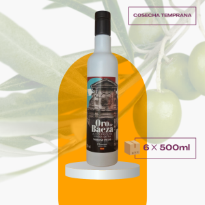 CAJA DE 6 BOTELLAS 250 ML Oro de Baeza variedad Picual