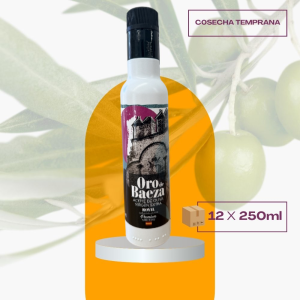 BOTELLA 250 ML ORO DE BAEZA PREMIUM ROYAL (CAJA DE 12) – COSECHA TEMPRANA 25/26